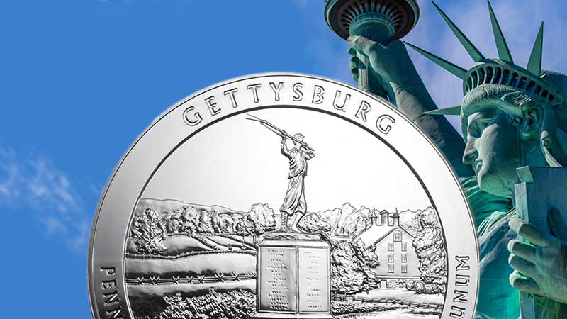Invest in America the Beautiful 5 oz silver bullion coins at Money Metals. These stunning coins feature iconic national parks and landmarks, offering a unique opportunity to own a piece of American history. Secure your investment with high-quality silver
