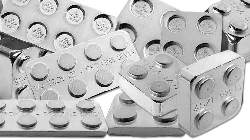 Buy Stackable Silver Building Blocks from Money Metals Exchange. Invest in blocks of silver. Buy online or call 800.800.1865 to order...