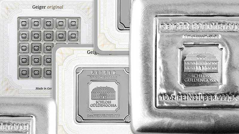 Geiger Silver Bars are a safe and worthwhile addition to any precious metals investment portfolio. For dependable quality and potential long-term growth, purchase now from Money Metals Exchange.