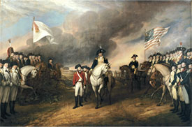 Surrender of Lord Cornwalis by John Trumbull