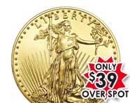 1/10 Oz American Gold Eagle Coin | Shop Now >
