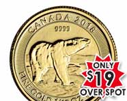 2018 RCM Polar Bear - 1/10 Oz | Shop Now >