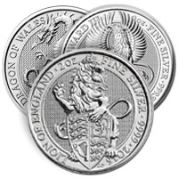 The Queen's Beasts Silver Coins