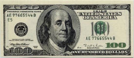 US 100 Dollar Bill