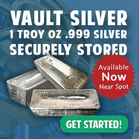 Vault silver 1 Troy Oz .999 Silver Secretly Stored | Get Started!