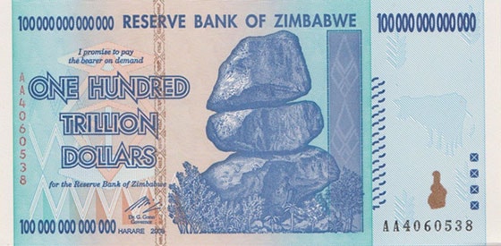 Zimbabwe Banknotes